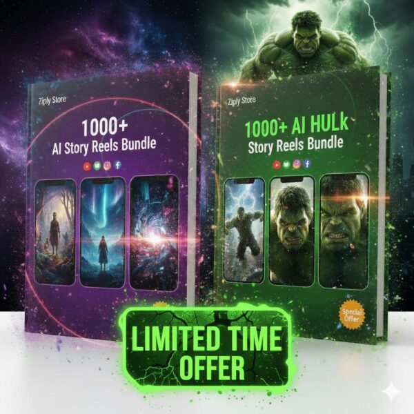 1000+ VIRAL Hulk Reels Bundle – Grow Fast 🚀